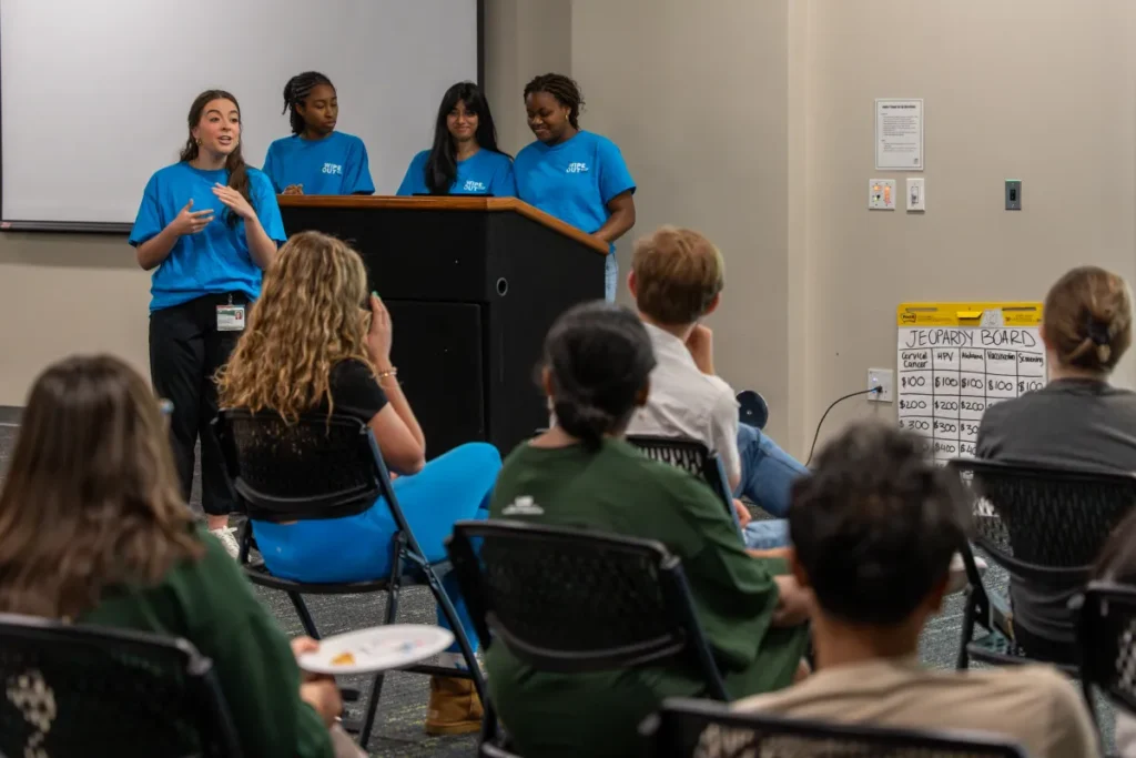 Future Alabama health professionals share how to eliminate cervical cancer (Jacob Blankenship / Bham Now)
