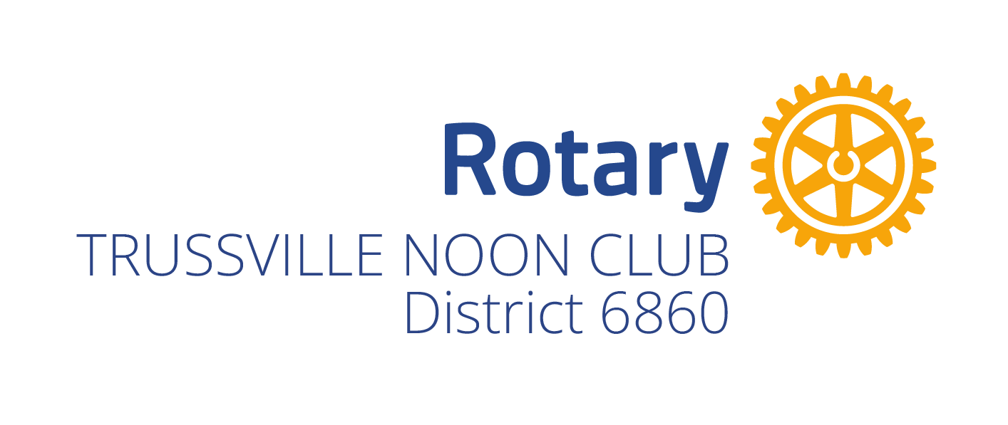 TRUSSVILLE NOON ROTARY CLUB LOGO